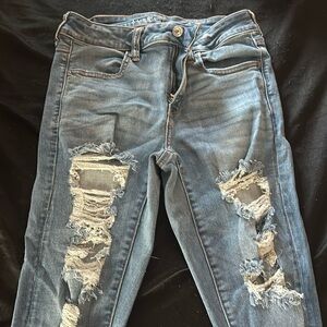 american eagle jeans hardly worn!